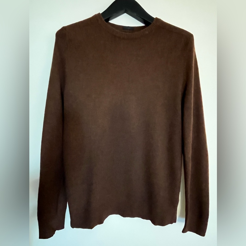 J. Crew Men's Brown Crewneck Sweater